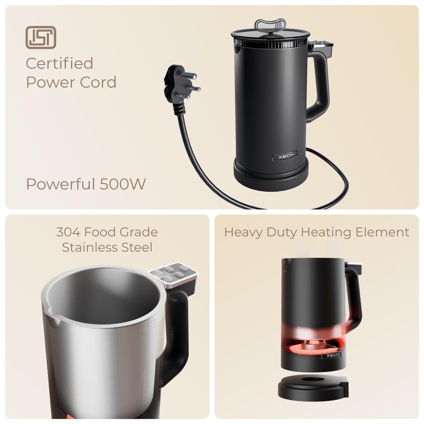 Smart Mug Coffee Maker | Automatic Coffee Frother Machine