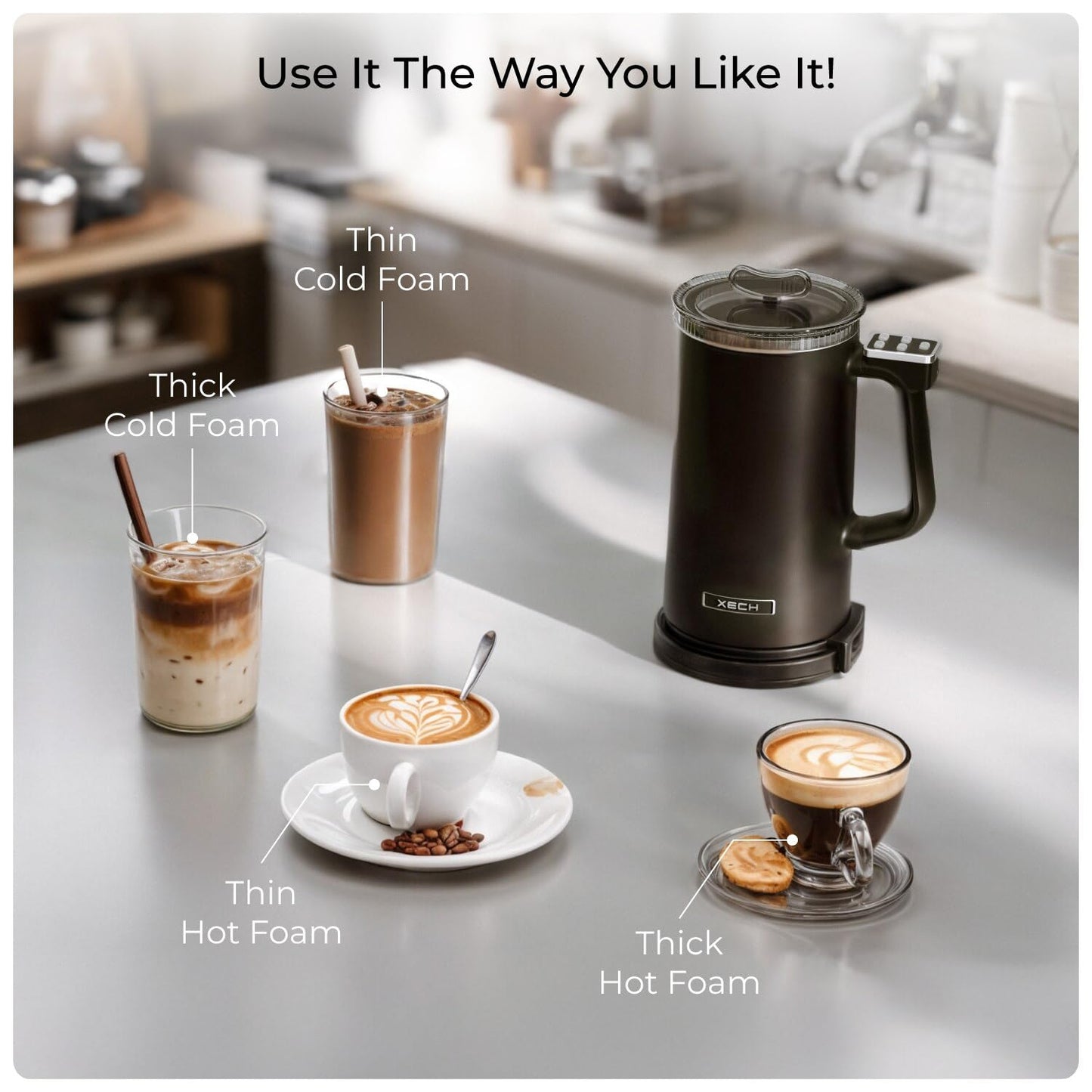 Smart Mug Coffee Maker | Automatic Coffee Frother Machine