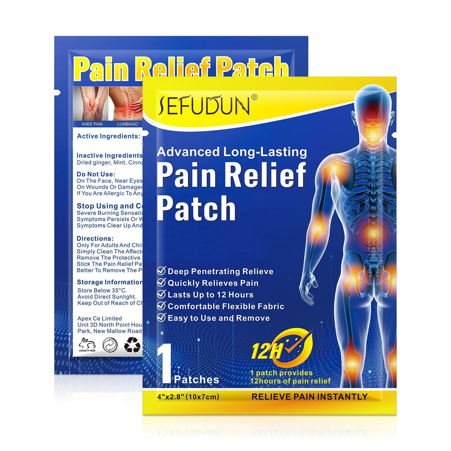 Herbal Instant Pain Relief Patch (Buy 1 Get 1 Free🔥🔥)